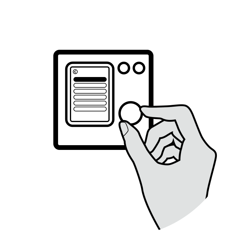 TIDE Dial Smart Thermosta_Navigate to Settings